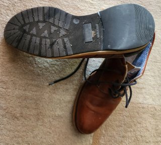 Zapatos de vestir marrones para hombre