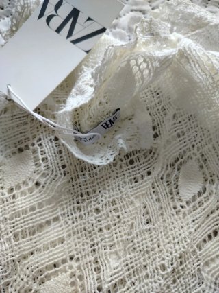 Camiseta Zara encaje M
