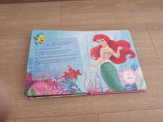 Libros puzzles de princesas.