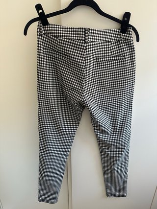 Pantalón slim fit cuadros vichy Desigual Talla M