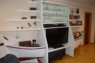 Mueble barca decorativa