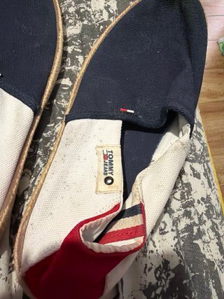 Alpargatas Tommy Jeans Azul y Blanco