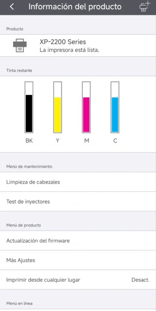 Impresora multifunción Epson Expression XP-2200