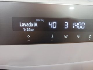 Lavadora Secadora Samsung Seminueva 9kg con  IA