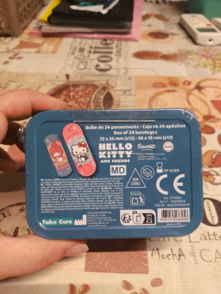 Scatola cerotti Hello Kitty e friends