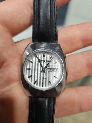 Reloj Citizen Automático Plata y NEGRO FUNCIONANDO