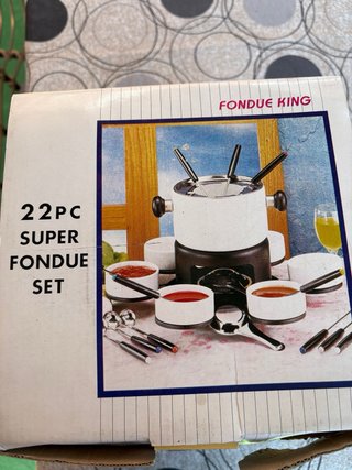 Set Fondue 22 Piezas Nuevo