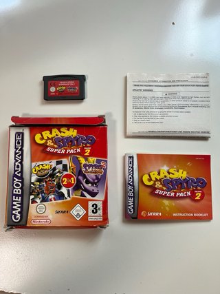 Crash & Spyro Super Pack Vol. 2 GBA