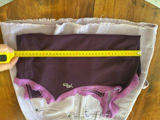 Conjunto Yera Top y Falda Morado