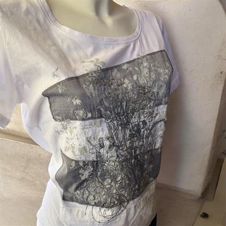 Camiseta Estampada Gris Collie