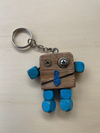 Llavero artesanal coleccionable, todos únicos