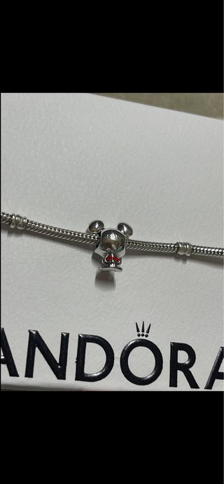 Pandora Charm Mickey Mouse Plata