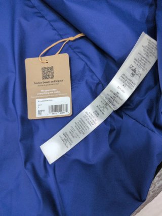 Chaleco Patagonia Negro y Azul