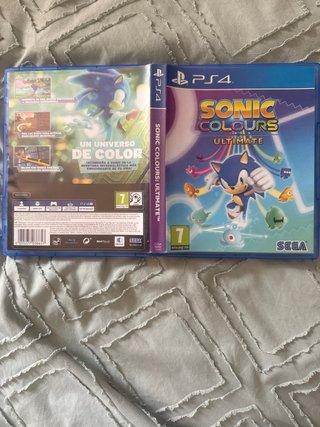 Sonic Colors Ultimate PS4