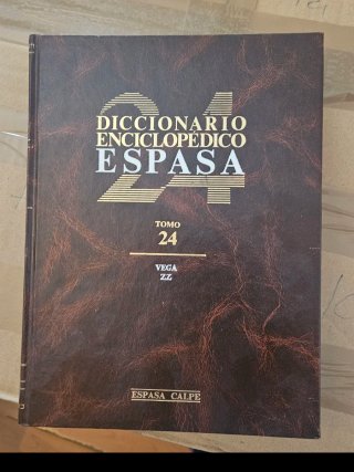 Diccionario Enciclopédico Espasa. 24 tomos