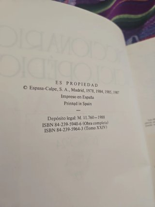 Diccionario Enciclopédico Espasa. 24 tomos
