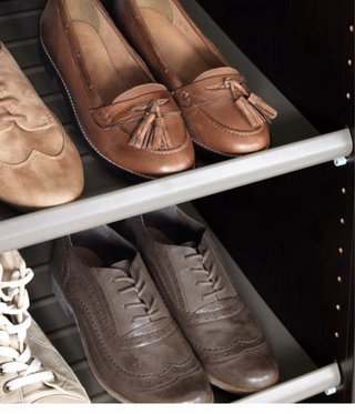 Zapatero / Estante para zapatos Armario PAX Gris