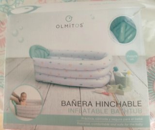 Bañera Hinchable Olmitos 37x50x78 cm
