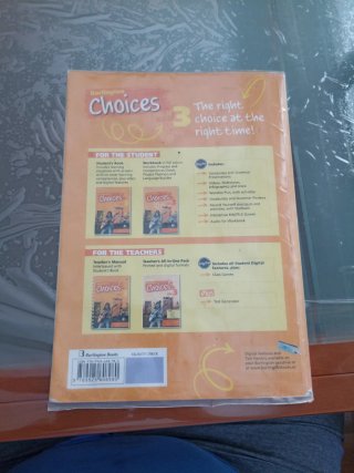 Choices Student's book. ESO 3