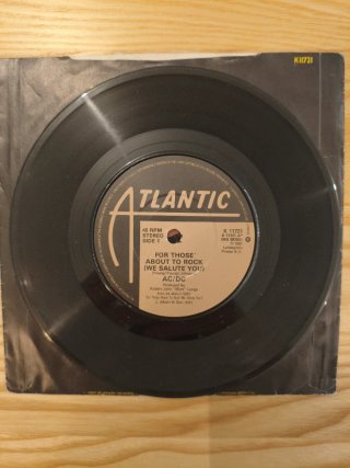SINGLE AC/DC VINILO 7" HARD ROCK METAL AOR HEAVY