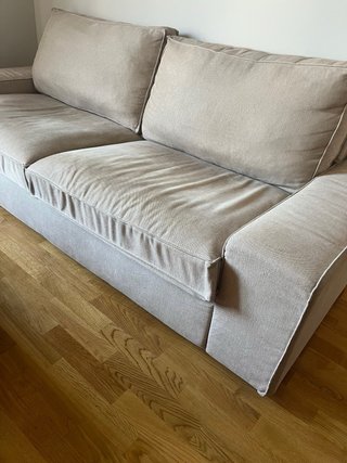 Sofá Ikea 3 plazas beige