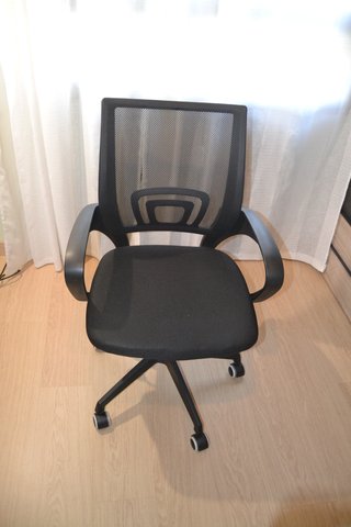 Silla de Oficina Negra - Buen Estado