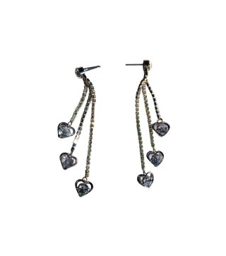 Pendientes largos, pendientes acero inoxidable