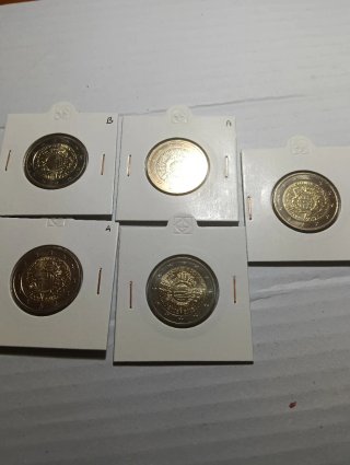 Alemania 2€ Conmemorativa 2012 5 cecas ADGJF