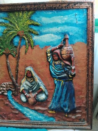 Cuadro Orientalista Vendedoras de agua