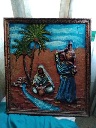 Cuadro Orientalista Vendedoras de agua