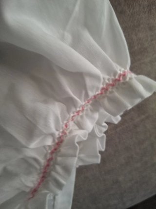 Camisón hecho a mano con bordado