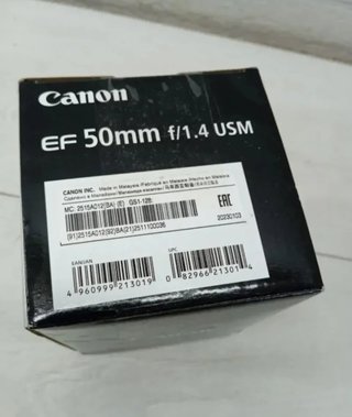 Canon EF 50mm f/1.4 USM Lente
