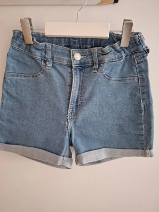 Pantalón corto vaquero niña HM T. 9-10