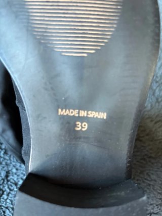Botas altas Bryan Stepwise negras Made in Spain