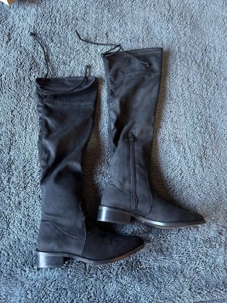 Botas altas Bryan Stepwise negras Made in Spain