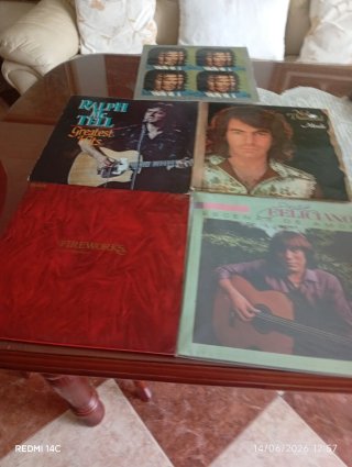 Lote 34 LPs Pop y Rock la mayoría como nuevos