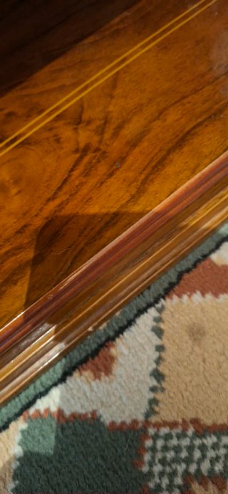 Mueble aparador madera con espejo