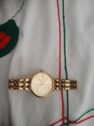Reloj Calvin Klein Bañado en Oro