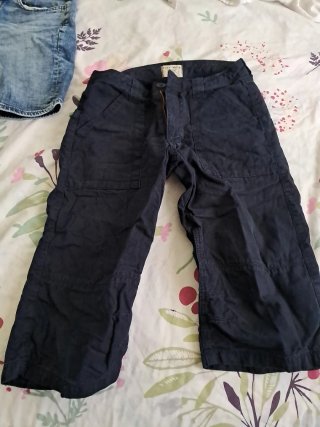 Lote 8 pantalones cortos vaqueros y bermudas