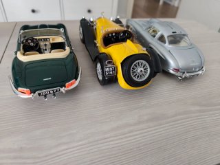 1:18 Lote 3 Coches Clásicos Bburago made un Italy
