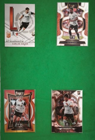 Lote Cartas Panini Cromos Valencia Cf
