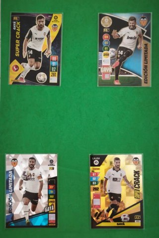 Lote Cartas Panini Cromos Valencia Cf