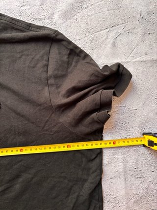 Polo Lacoste Negro Talla XXL