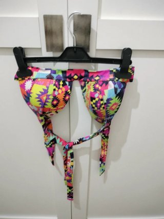 Bikini Banana Moon Multicolor braga brasileña