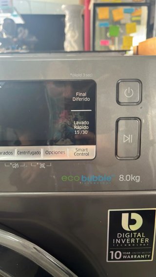 Lavadora Samsung 8kg Digital Inverter