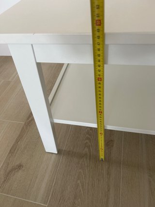 Mesa Baja Salón Madera Beige
