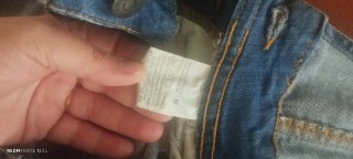 Peto vaquero corto casi nuevo