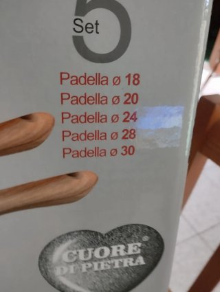Set 5 Padelle Bavaria Le Magnifiche