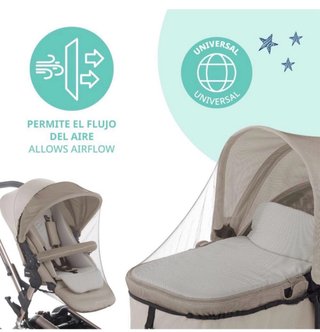 Mosquitera y protector solar Jané capazo