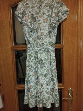 Vestido Verano Natura Talla M